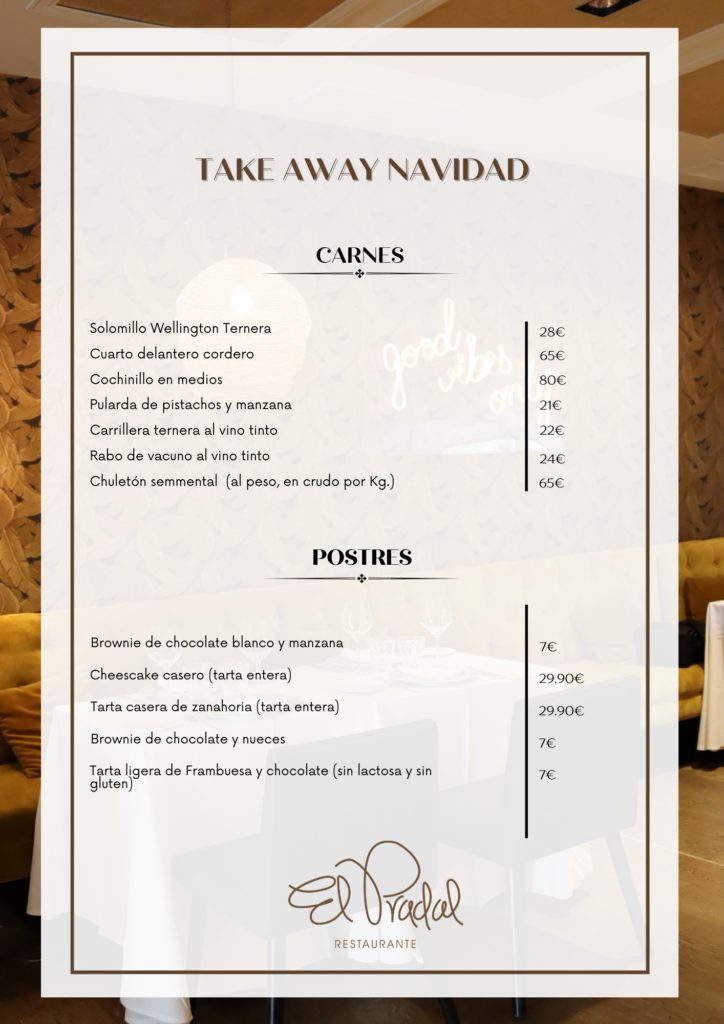 Carta Take Away Navidad 2 HARPO 2